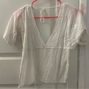 Open back Cotton Blouse